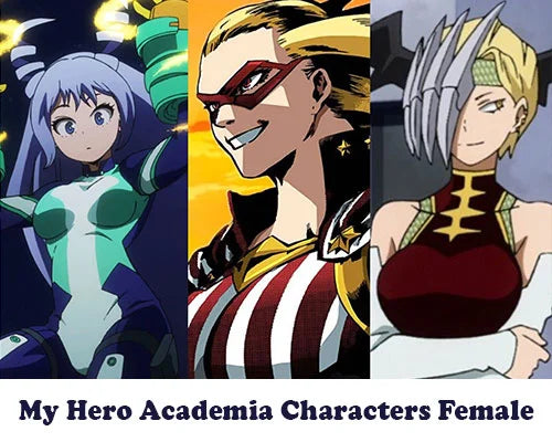 My Hero Academia Characters Female