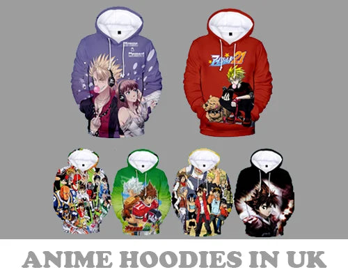 Best Place To Buy Anime Hoodies In the UK - Get Latest Trends