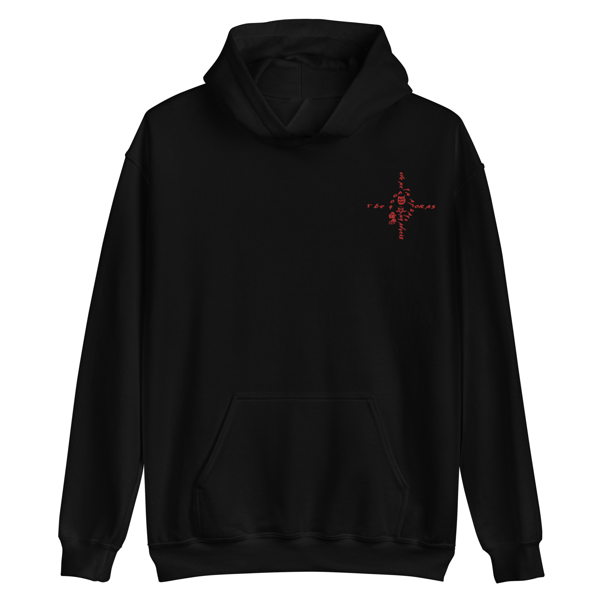 Evil Thoughts Embroidered Hoodie